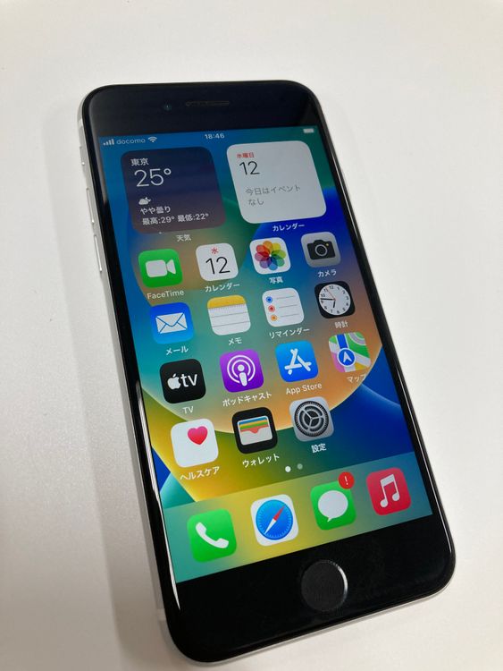 ������  ����86% SIM�ե꡼ iPhoneSE(�裲����) 64GB  �ۥ磻��