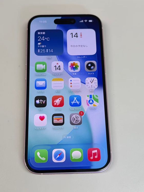 �ڥ�Х���BOX������ ����91%SIM�ե꡼ iPhone15 128GB �ԥ�