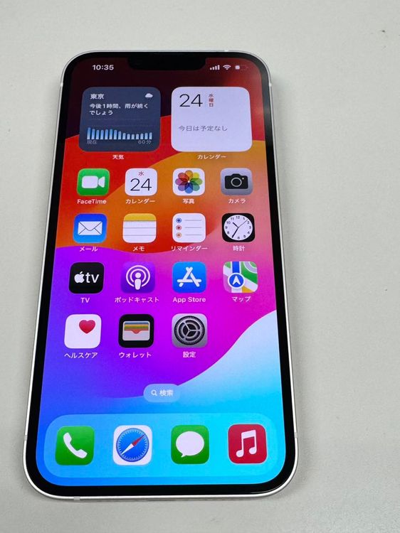 �ڥ�Х���BOX������ ����100%SIM�ե꡼ iPhone14 128GB �������饤��