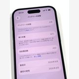 �ڥ�Х���BOX�� ����92%SIM�ե꡼ iPhone15 128GB �֥�å�