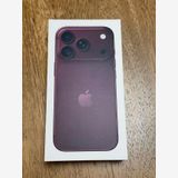 未開封品SIMフリー iPhone18 Pro 256GB バーガンデイ / 1年Apple保証
