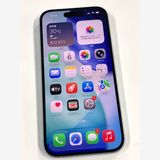 �ڥ�Х���BOX�� ����90%SIM�ե꡼ iPhone15 128GB �֥롼
