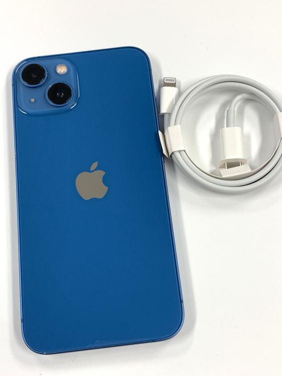 ڥХBOX87%SIMե꡼ iPhone13 128GB ֥롼