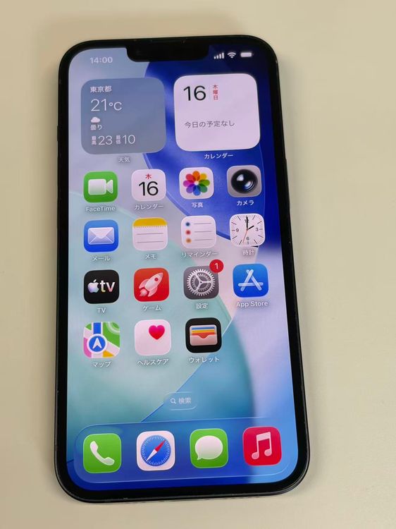 ��ư�������ʡ����� ����99%SIM�ե꡼ iPhone14 128GB �ߥåɥʥ���