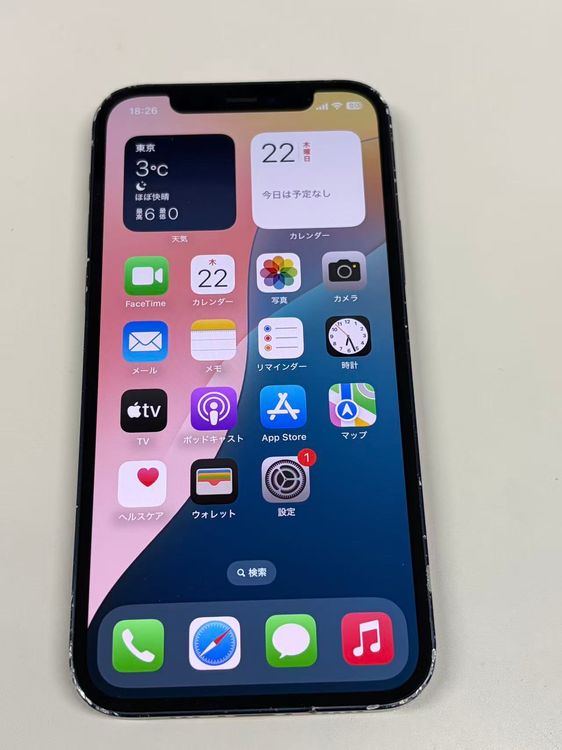 ư�������� ����100% SIM�ե꡼ iPhone12 128GB���֥�å�