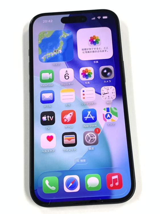 �ڥ�Х���BOX�� ����90%SIM�ե꡼ iPhone15 128GB �֥�å�