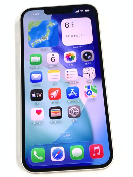 �ڥ�Х���BOX�ۿ���Ʊ�� ����100%SIM�ե꡼ iPhone13 128GB �������饤��