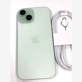 �ڥ�Х���BOX�ۤۤ�̤���� ����100%SIM�ե꡼ iPhone15 128GB ���꡼��