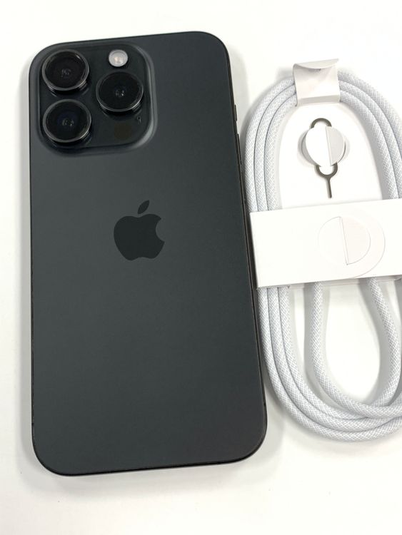 �ڥ�Х���BOX�� ����87%SIM�ե꡼ iPhone15 Pro 128GB �֥�å������˥���