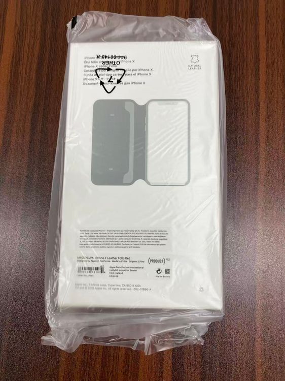 ���� iPhone X�ѥ쥶��- (PRODUCT) RED��MRQD2ZM/A