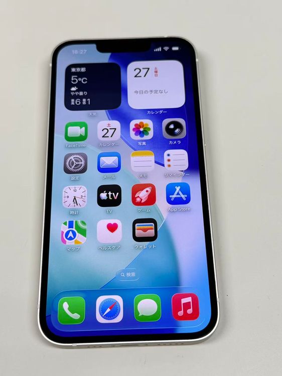 �ڥ�Х���BOX�۶����� ����86%SIM�ե꡼ iPhone13 128GB �������饤��