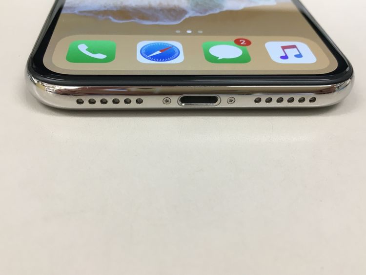 美品】iPhoneX 64G シルバー バッテリー97%