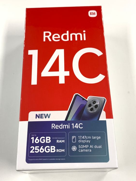 �ڥ�Х���BOX�ۿ���̤���� SIM�ե꡼Xiaomi Redmi 14C 8GB+256GB