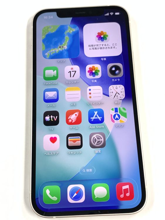 �ڥ�Х���BOX�ۿ���Ʊ�� ����95%SIM�ե꡼ iPhone12 64GB �ۥ磻��