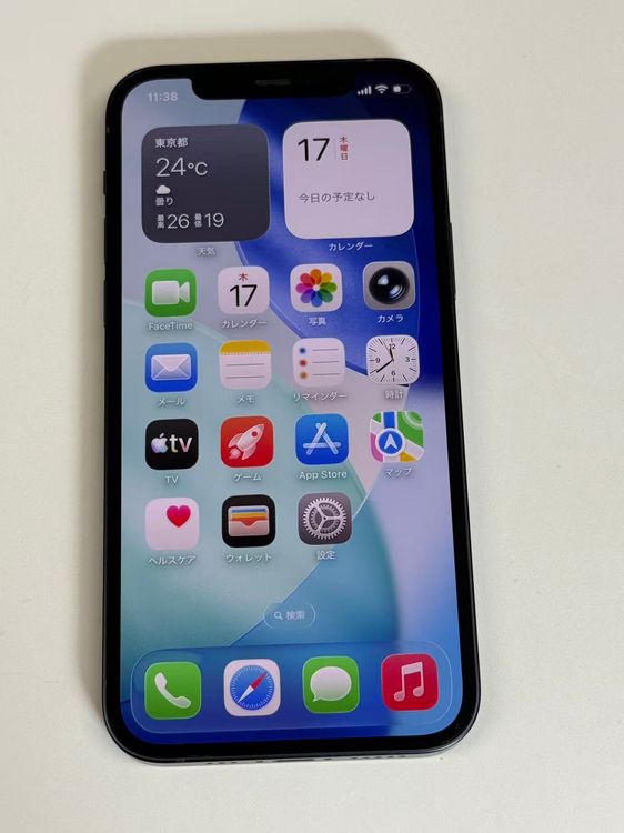 �ڥ�Х���BOX�۶����� SIM�ե꡼ iPhone12 64GB �֥�å�