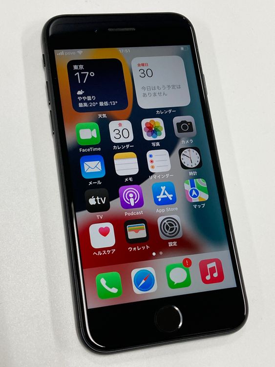�ڥ�Х���BOX������ ����92%SIM�ե꡼ iPhone SE2 ��2���� 64GB �֥�å�