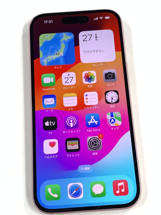 �ڥ�Х���BOX�ۿ���Ʊ�� ����100%SIM�ե꡼ iPhone15 128GB �ԥ�