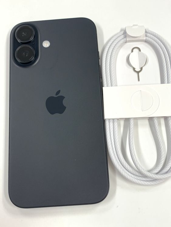 �ڥ�Х���BOX�� ����100%SIM�ե꡼ iPhone16 512GB �֥�å�