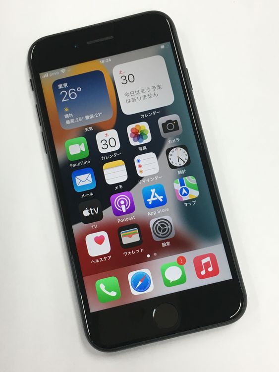 Ķ���ʡ�����89�� SIM�ե꡼ iPhone SE ��2���� 64GB �֥�å�