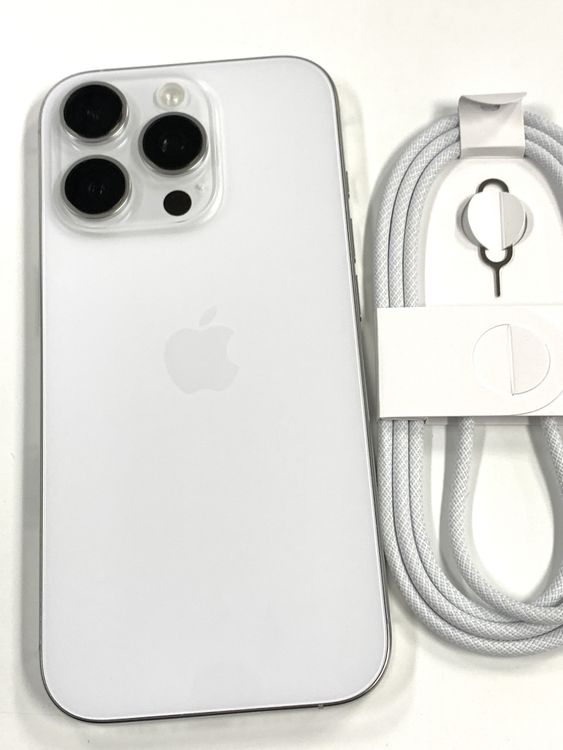 �ڥ�Х���BOX�� ����96%SIM�ե꡼ iPhone16 Pro 128GB �ۥ磻�ȥ����˥���