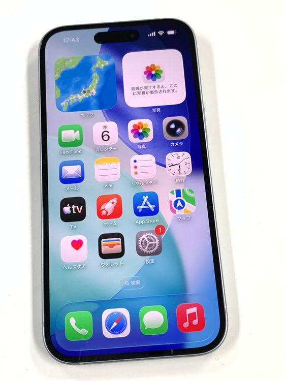 �ڥ�Х���BOX�� ���� ����98%SIM�ե꡼ iPhone15 128GB �֥롼