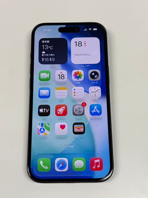 �ڥ�Х���BOX�۶����� ����89%SIM�ե꡼ iPhone15 128GB �֥�å�