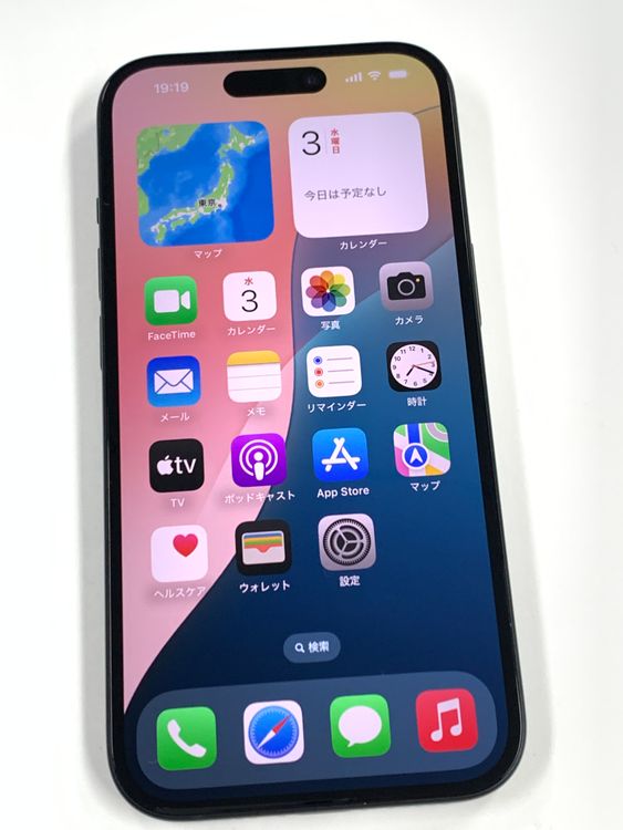 �ڥ�Х���BOX�� ����87%SIM�ե꡼ iPhone15 128GB �֥�å�