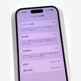 �����ʡ��Хåƥ꡼91% SIM�ե꡼ iPhone15 128GB���ԥ�