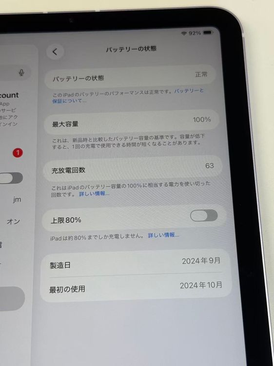 ����Ʊ�� ����100�� iPad mini(A17 Pro) 128GB SIM�ե꡼