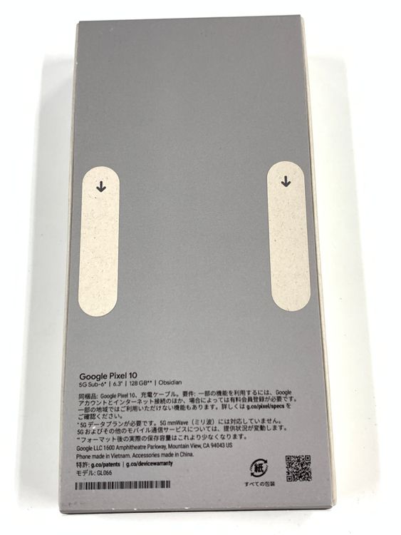 �ڥ�Х���BOX�ۿ���̤������ Google Pixel 10 128GB SIM�ե꡼