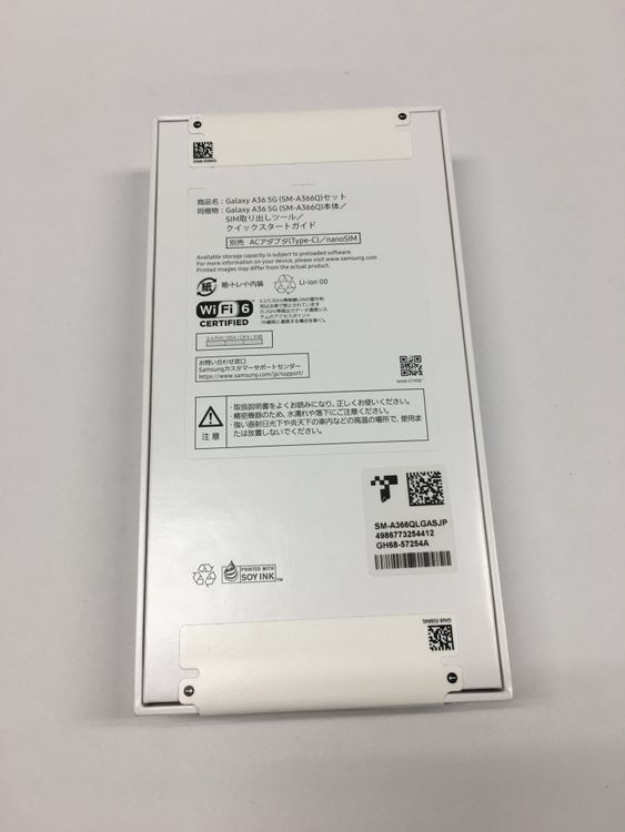 �ڿ���̤�����ʡ� Samsung Galaxy A36 5G SIM�ե꡼�å������� �ۥ磻��