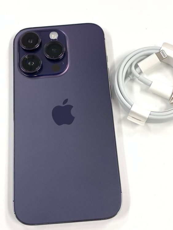 �ڥ�Х���BOX�� ����95%SIM�ե꡼ iPhone14Pro 256GB Purple