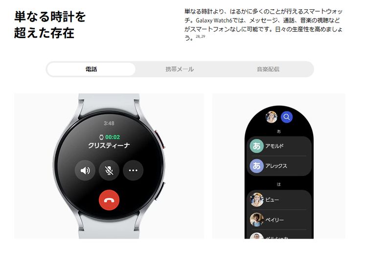 ����̤������ SIM�ե꡼Samsung SM-R945F Galaxy Watch6 44mm