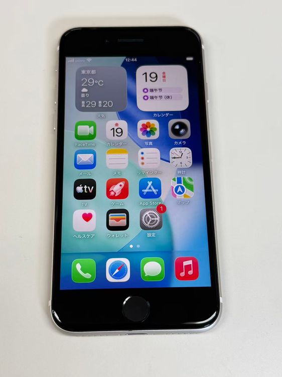 ��ư�������ʡ�����100% SIM�ե꡼ iPhone SE(�裳����) 64GB �������饤��