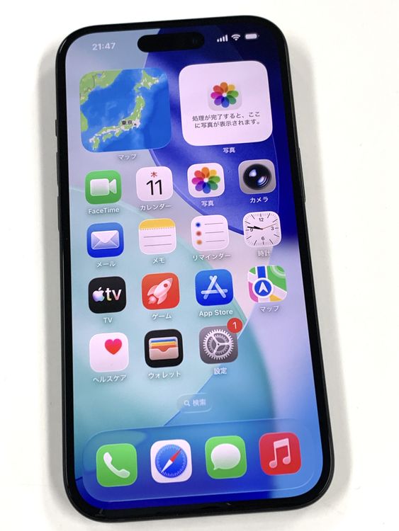�ڥ�Х���BOX�ۿ���Ʊ�� ����98%SIM�ե꡼ iPhone15 128GB �֥�å�