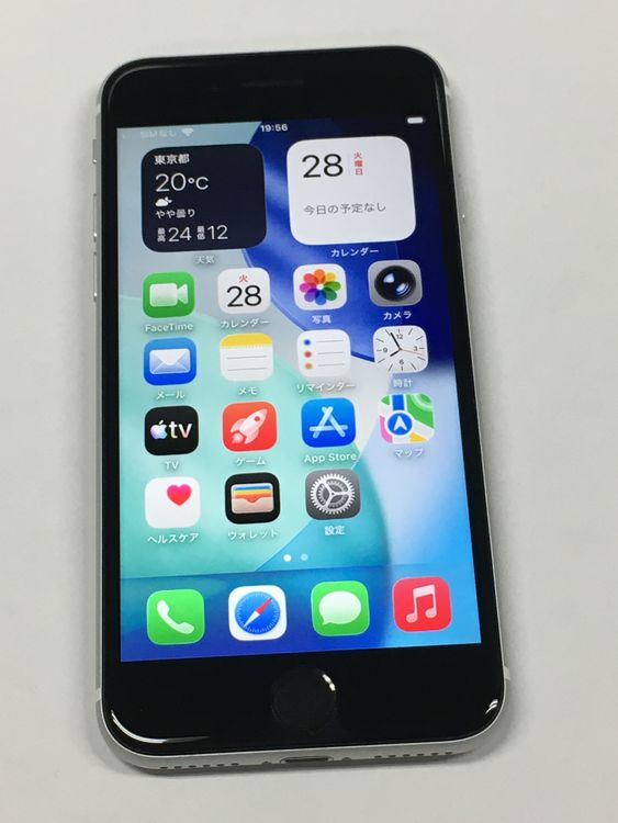 ����Ʊ�͡�����87��  SIM�ե꡼ iPhone SE ��2���� 64GB �ۥ磻��