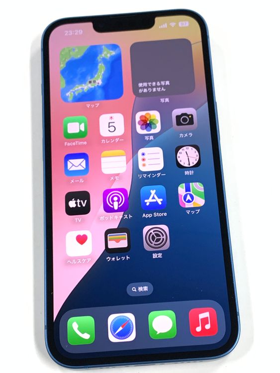 �ڥ�Х���BOX��Ķ���ʡ�����89%SIM�ե꡼ iPhone13 128GB �֥롼