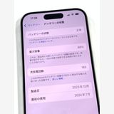 �ڥ�Х���BOX�ۿ���Ʊ�� ����88%SIM�ե꡼ iPhone15 Pro 128GB �ۥ磻��