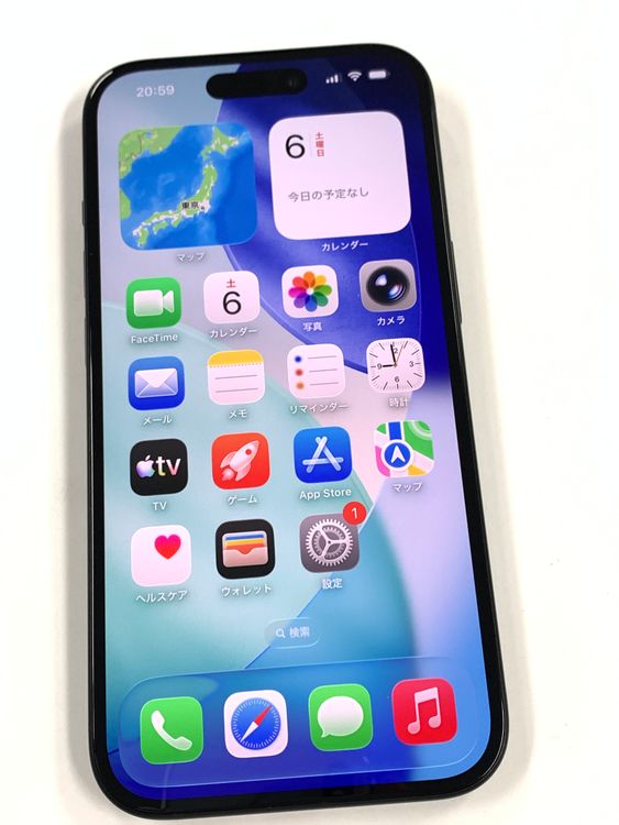 �ڥ�Х���BOX�� ����91%SIM�ե꡼ iPhone15 128GB �֥�å�