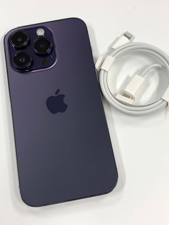 ڥХBOX86% SIMե꡼ iPhone14 Pro 128GB Purple