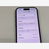 �ڥ�Х���BOX�� ����85%SIM�ե꡼ iPhone15 128GB �֥�å�