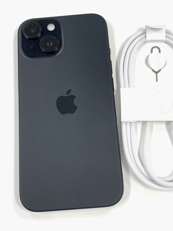 �ڥ�Х���BOX�� ����Ʊ�� ����98%SIM�ե꡼ iPhone15 128GB �֥�å�