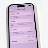 ����Ʊ�͡��Хåƥ꡼94% SIM�ե꡼ iPhone15 128GB���ԥ�