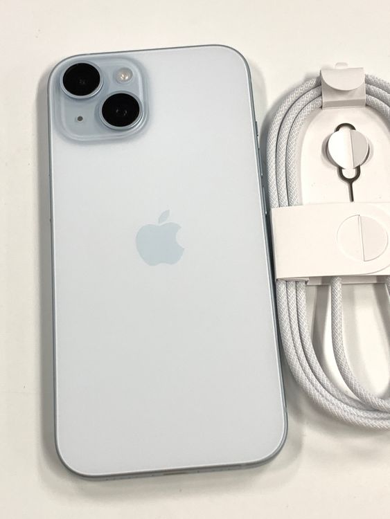 ڥХBOXۿƱ 100%SIMե꡼ iPhone15 128GB ֥롼