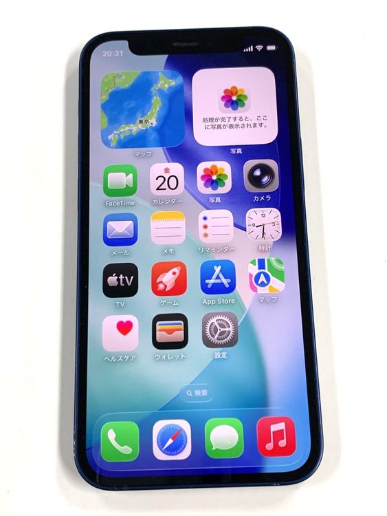 �ڥ�Х���BOX�� ����85%SIM�ե꡼ iPhone12mini 128GB �֥롼