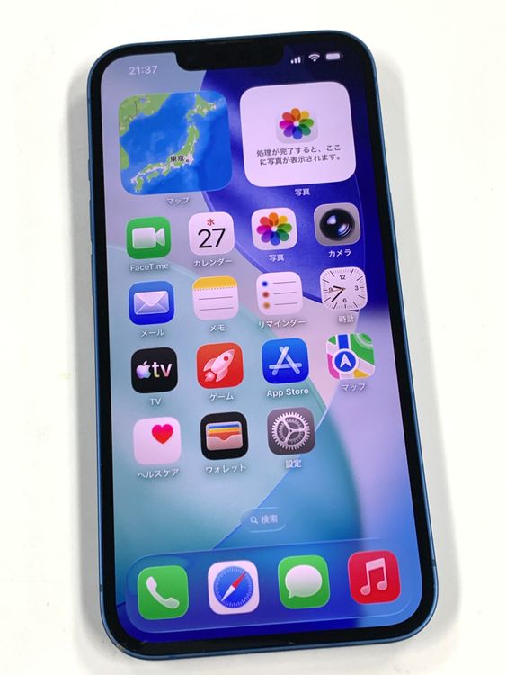 �ڥ�Х���BOX������86% SIM�ե꡼ iPhone13 128GB �֥롼