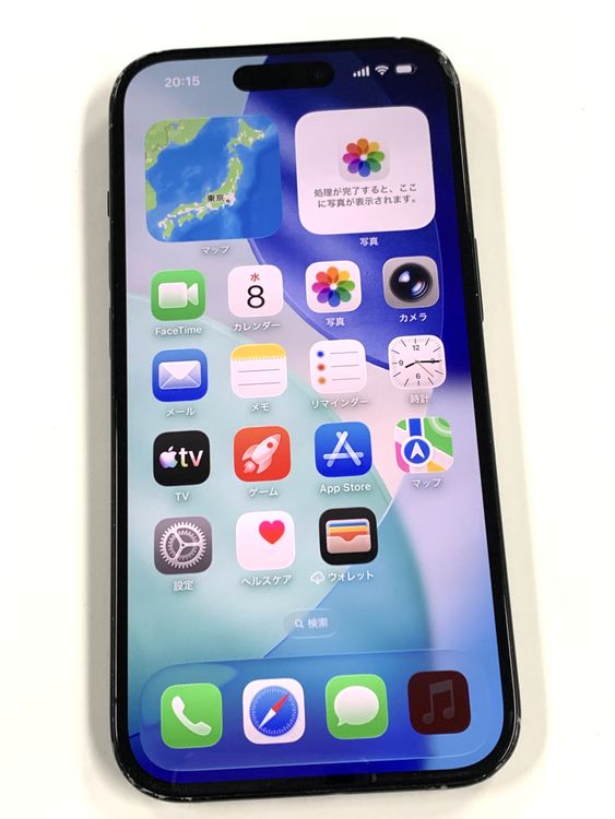 �ڥ�Х���BOX�� ����84%SIM�ե꡼ iPhone15 128GB �֥�å�