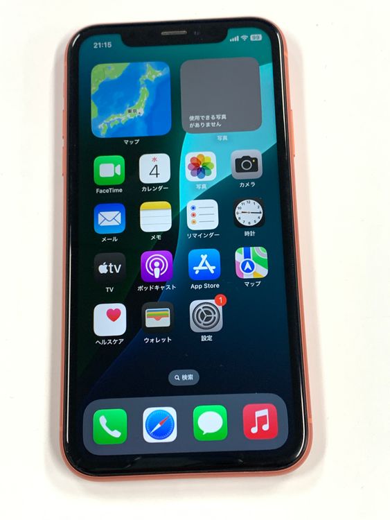 ����100% SIM�ե꡼iPhoneXR 128B �������