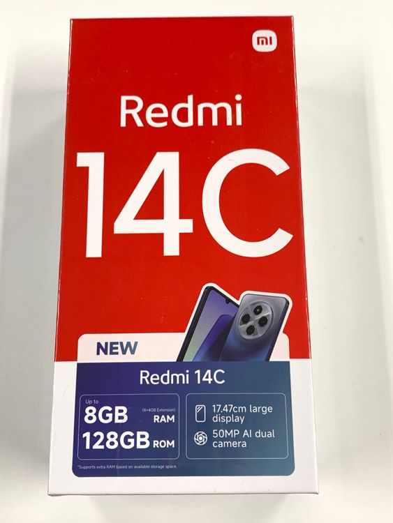 �ڥ�Х���BOX�ۿ���̤���� SIM�ե꡼Xiaomi Redmi 14C  4GB+128GB