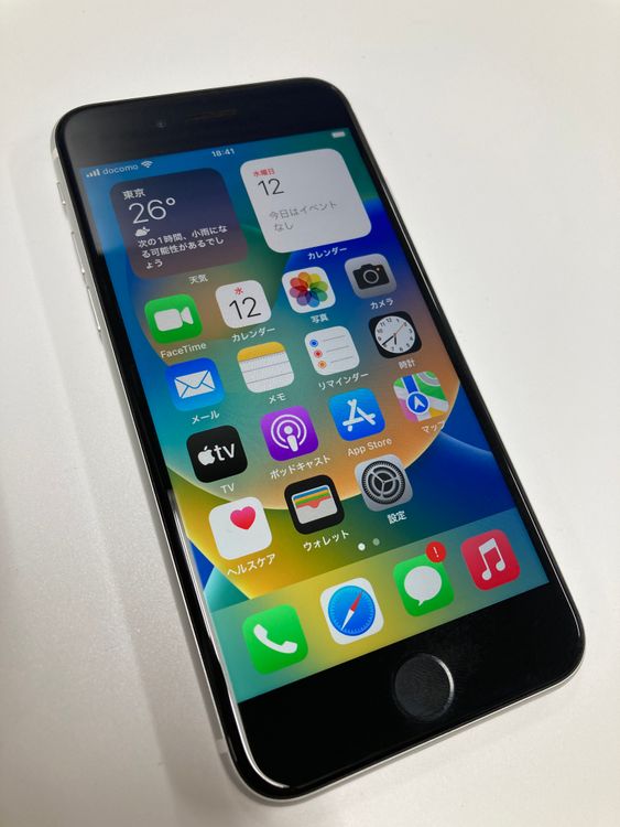 ������  ����89% SIM�ե꡼ iPhoneSE(�裲����) 64GB  �ۥ磻��